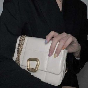 Authentic Small Chocolate Bag - Vanilla